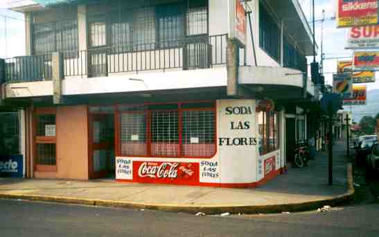 Soda Las Flores; Actual size=240 pixels wide